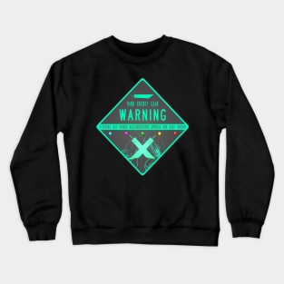 Warning: Mako Poisoning Crewneck Sweatshirt